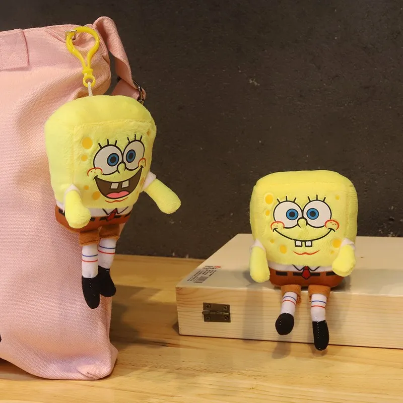 Cartoon Spongebob Patrick Star Soft Plush Car Key Chain Couple Backpack Pendant Kawaii Children's Toy Decoration Wedding Gift
Cartoon Spongebob Patrick Star Soft Plush Car Key Chain Couple Backpack Pendant Kawaii Children's Toy Decoration Wedding Gift