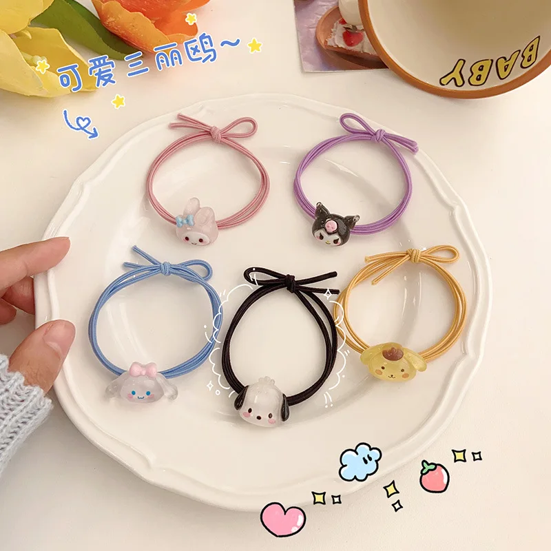 5pcs Sanrio Hair Circle Cartoon Cute Female Tie Head Curly Hair Ball Hair Rope Leather Band Headband Hair Accessories
5pcs Sanrio Hair Circle Cartoon Cute Female Tie Head Curly Hair Ball Hair Rope Leather Band Headband Hair Accessories