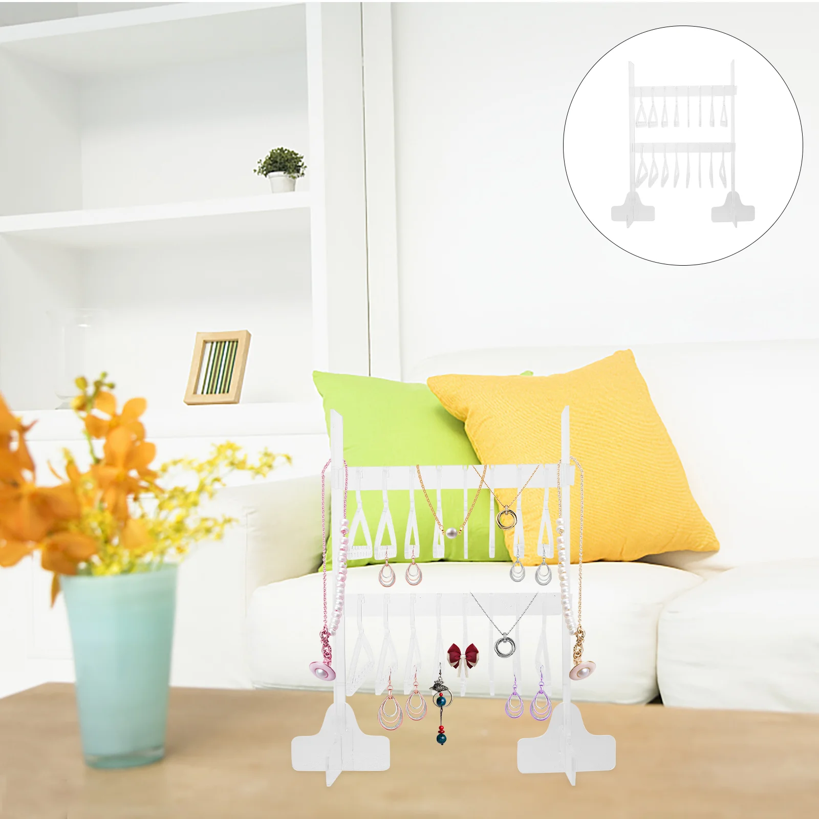 Jewelry Storage Rack Bracelet Holders Dresser Decor Necklace Nightstand Organizer Jewlery Acrylic Ring
Jewelry Storage Rack Bracelet Holders Dresser Decor Necklace Nightstand Organizer Jewlery Acrylic Ring