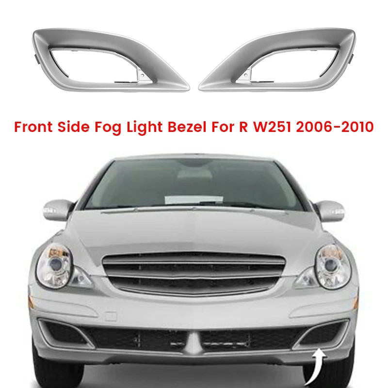 Car Front Side Fog Light Bezel For Mercedes-Benz R350 W251 2006-2010 2518851923 2518852023
Car Front Side Fog Light Bezel For Mercedes-Benz R350 W251 2006-2010 2518851923 2518852023