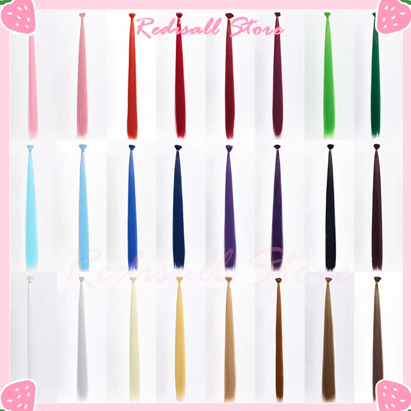 65cm Long Straight Wig Bundles Cosplay Synthetic Hair Women Black Red Blue Pink Purple White Heat Resistant Basic Highlights 
65cm Long Straight Wig Bundles Cosplay Synthetic Hair Women Black Red Blue Pink Purple White Heat Resistant Basic Highlights