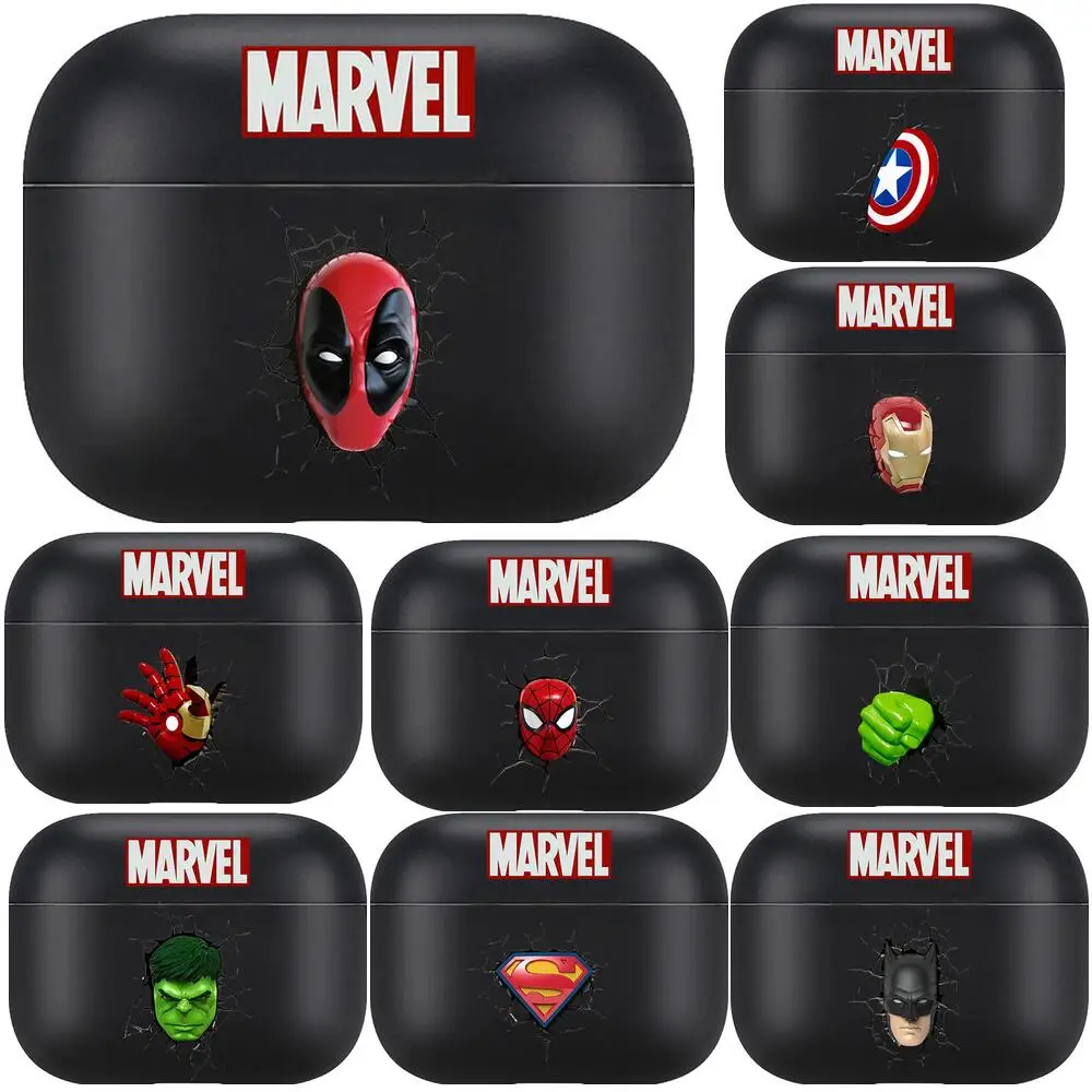 HD Marvel Heroes For Airpods pro 3 case Protective Bluetooth Wireless Earphone Cover for Air Pods airpod case air pod Cases blac
HD Marvel Heroes For Airpods pro 3 case Protective Bluetooth Wireless Earphone Cover for Air Pods airpod case air pod Cases blac