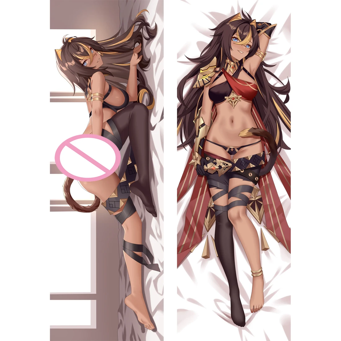 Genshin Impact Dehya Cosplay Dakimakura Body Pillow Case Peachskin 2-Side Hugging Pillow Case Otaku Pillow Cover XMAS Decoration
Genshin Impact Dehya Cosplay Dakimakura Body Pillow Case Peachskin 2-Side Hugging Pillow Case Otaku Pillow Cover XMAS Decoration