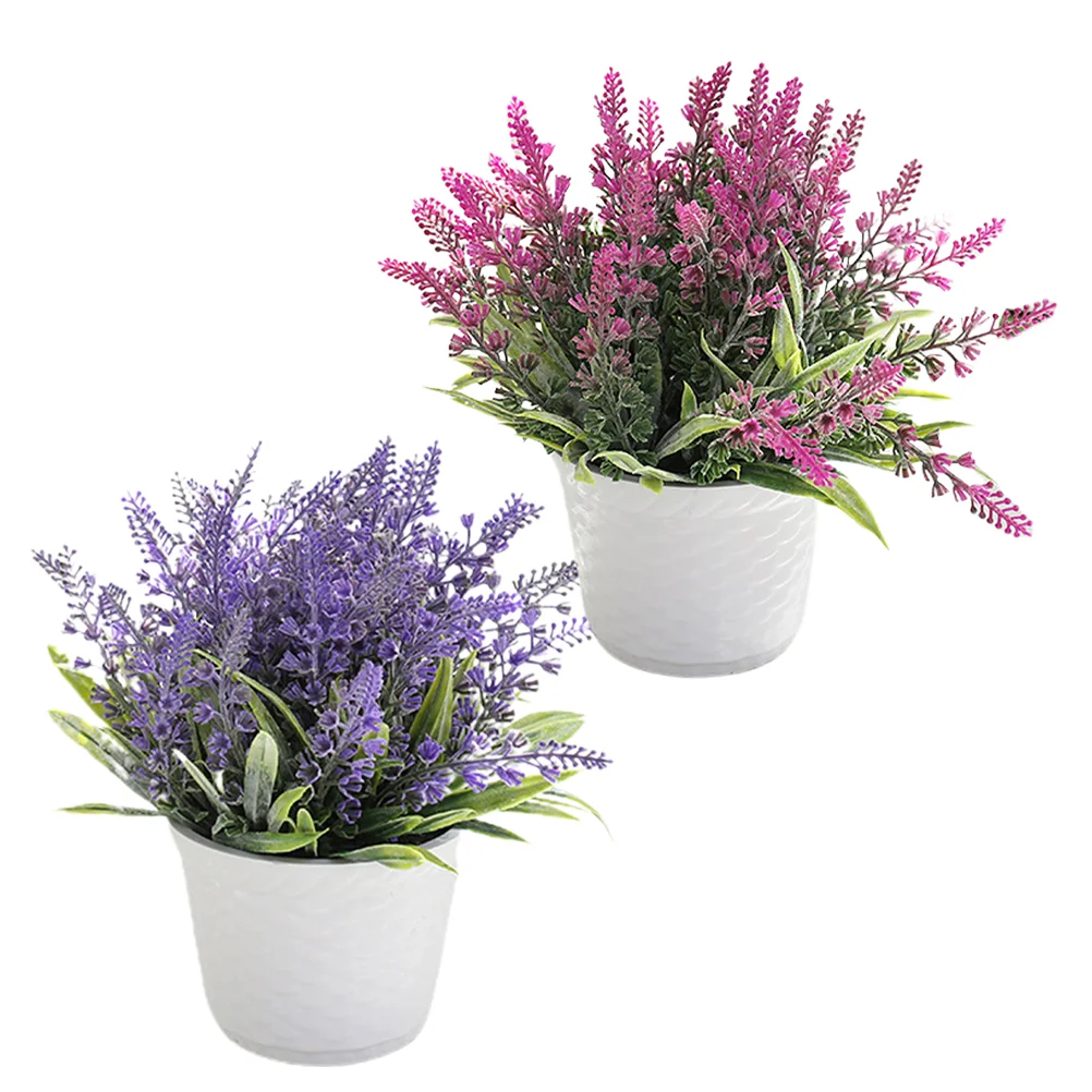 Lavender Fake Potted Flowers Artificial Flower Bonsai Purple Pot Faux Bouquet Ornament Centerpieces Decal Garden Silk Bouquets
Lavender Fake Potted Flowers Artificial Flower Bonsai Purple Pot Faux Bouquet Ornament Centerpieces Decal Garden Silk Bouquets