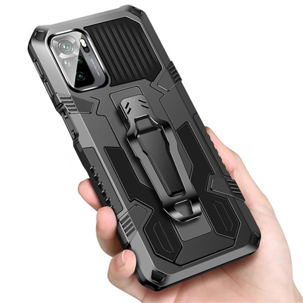 Redmi Note 10 4G Shockproof Armor Case for Redmi Note 10 4G 10S K40 Pro+ Plus Stand Cover for Xiaomi Mi 11i POCO F3 X3 Pro Coque
Redmi Note 10 4G Shockproof Armor Case for Redmi Note 10 4G 10S K40 Pro+ Plus Stand Cover for Xiaomi Mi 11i POCO F3 X3 Pro Coque