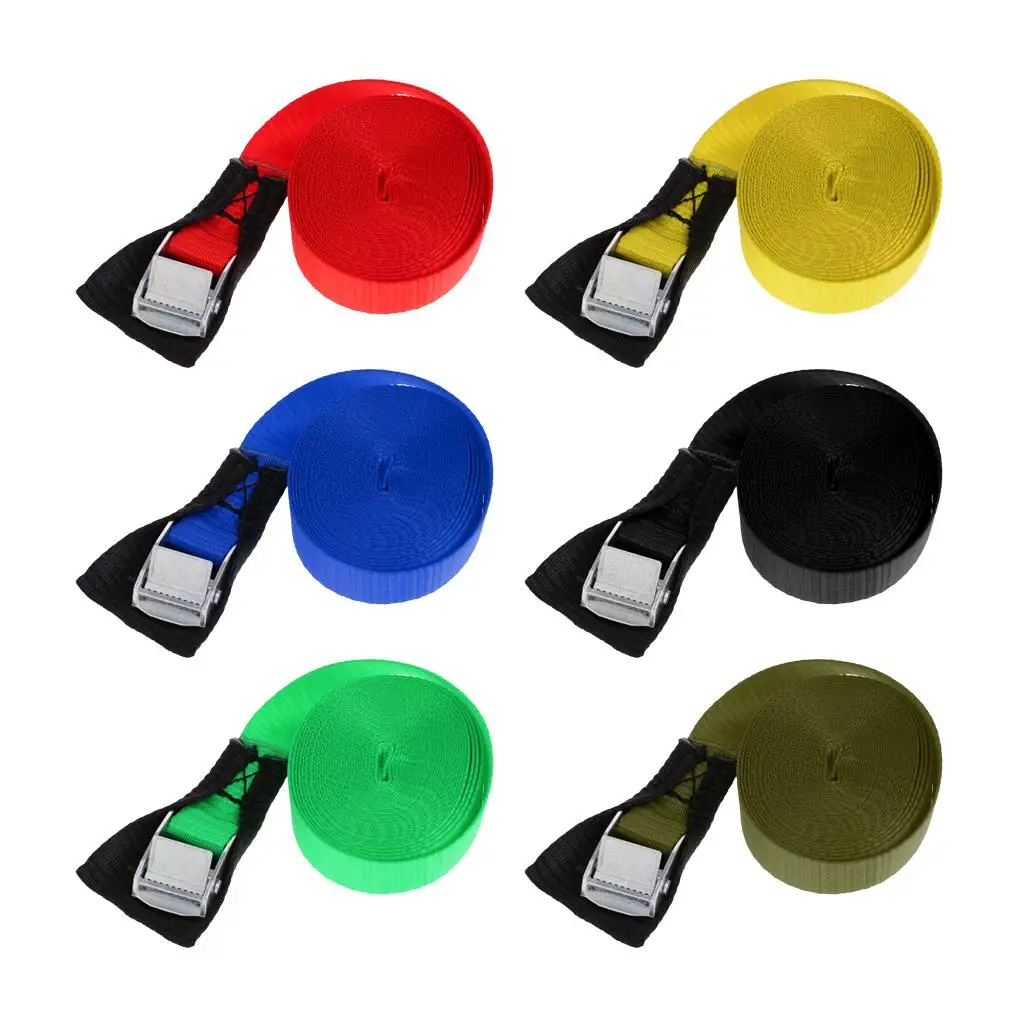 Tie Down Strap Lashing Pack Belt & Buckle for Canoe, Kayak or Surf Board on Roof Racks
Tie Down Strap Lashing Pack Belt & Buckle for Canoe, Kayak or Surf Board on Roof Racks