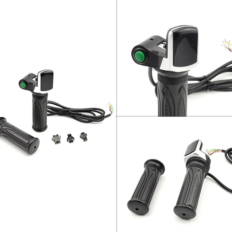 Electric Bicycle Scooter Speed Throttle Grip LCD Display with Switch E-Bike Twist Throttle Accelerator
Electric Bicycle Scooter Speed Throttle Grip LCD Display with Switch E-Bike Twist Throttle Accelerator