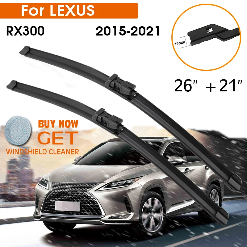 Car Wiper Blade For LEXUS RX300 2015-2021 Windshield Rubber Silicon Refill Front Window Wiper 26"+21" LHD RHD Auto Accessorie
Car Wiper Blade For LEXUS RX300 2015-2021 Windshield Rubber Silicon Refill Front Window Wiper 26"+21" LHD RHD Auto Accessorie