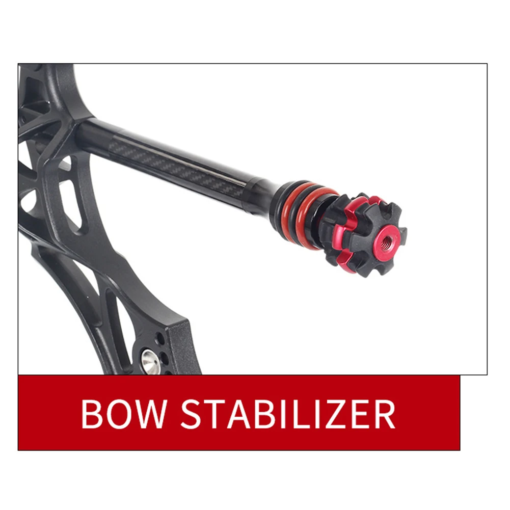 Archery Compound Bow Stabilizer 6/8Inch Shock Absorber Dampener 3k Pure Carbon Fiber Stabilizer For Outdoor Hunting Accessories
Archery Compound Bow Stabilizer 6/8Inch Shock Absorber Dampener 3k Pure Carbon Fiber Stabilizer For Outdoor Hunting Accessories