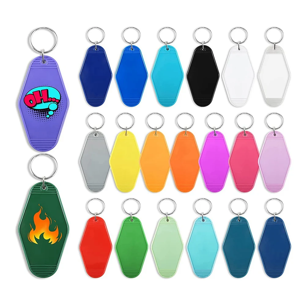 Vintage Motel Keychains 21 Colors Retro Blanks Heat Transfer Ornaments for Sublimation Vinyl DIY Crafting Keychain
Vintage Motel Keychains 21 Colors Retro Blanks Heat Transfer Ornaments for Sublimation Vinyl DIY Crafting Keychain