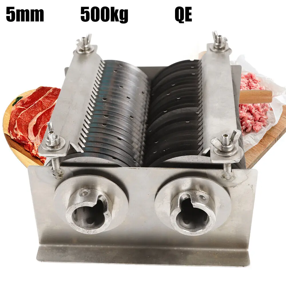 Stainless Meat Cutting Machine Cutter Slicer 1 Set Blade for QE Model 500KG Tool
Stainless Meat Cutting Machine Cutter Slicer 1 Set Blade for QE Model 500KG Tool