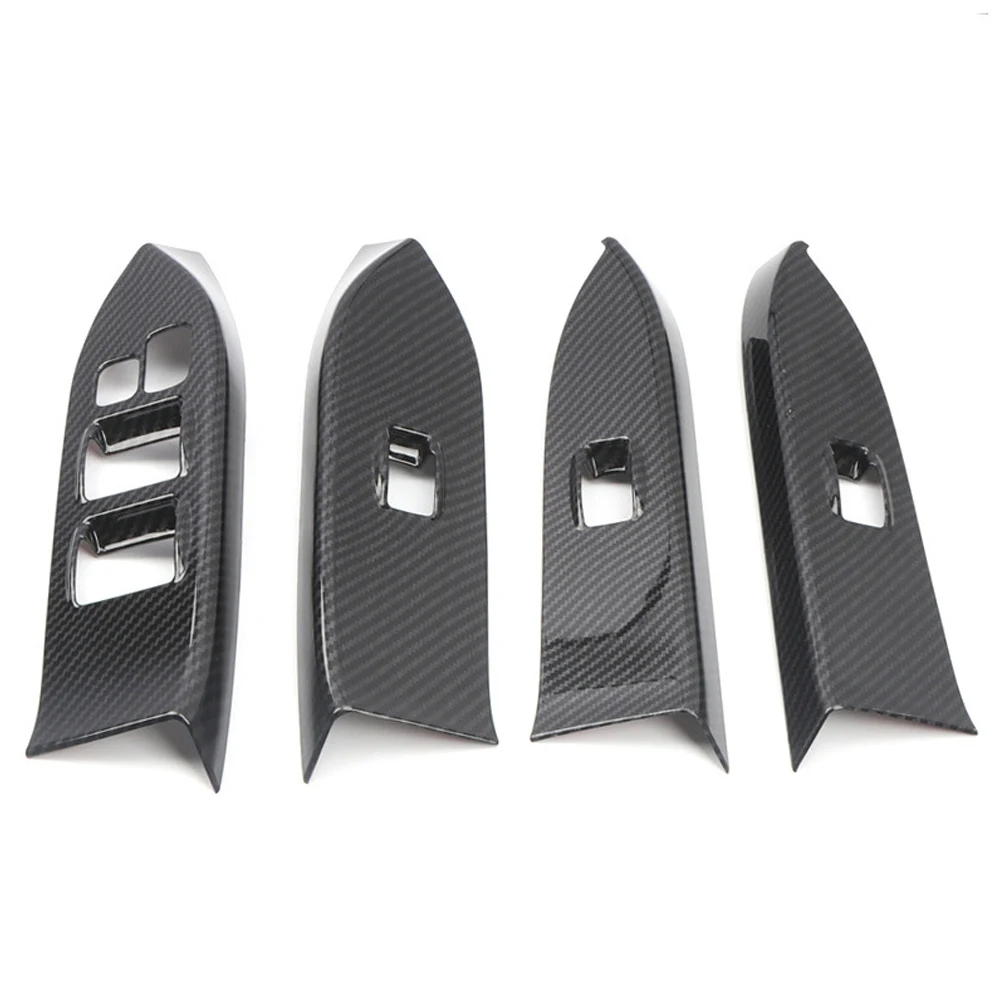 For Mitsubishi Pajero 2007-2019 Carbon Fiber Car Inner Window Lift Switch Button Panel Cover Trim Frame Decorative Accessories
For Mitsubishi Pajero 2007-2019 Carbon Fiber Car Inner Window Lift Switch Button Panel Cover Trim Frame Decorative Accessories