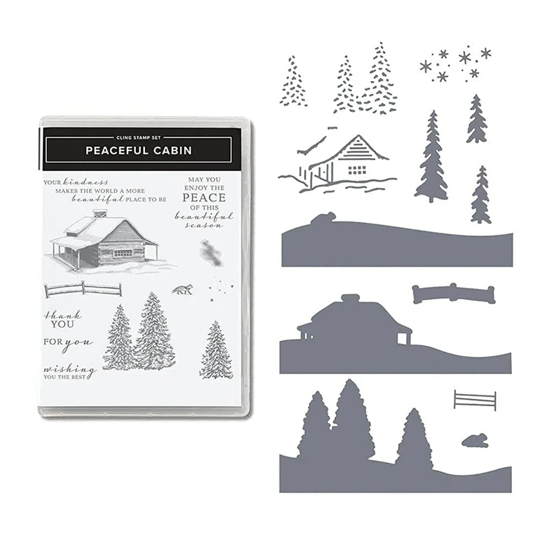 Flower Clear Stamps Cutting Dies DIY Scrapbooking Cards Dies Seal Scrapbook Photo Album Paper Card Craft Supplies (5405)
Flower Clear Stamps Cutting Dies DIY Scrapbooking Cards Dies Seal Scrapbook Photo Album Paper Card Craft Supplies (5405)
