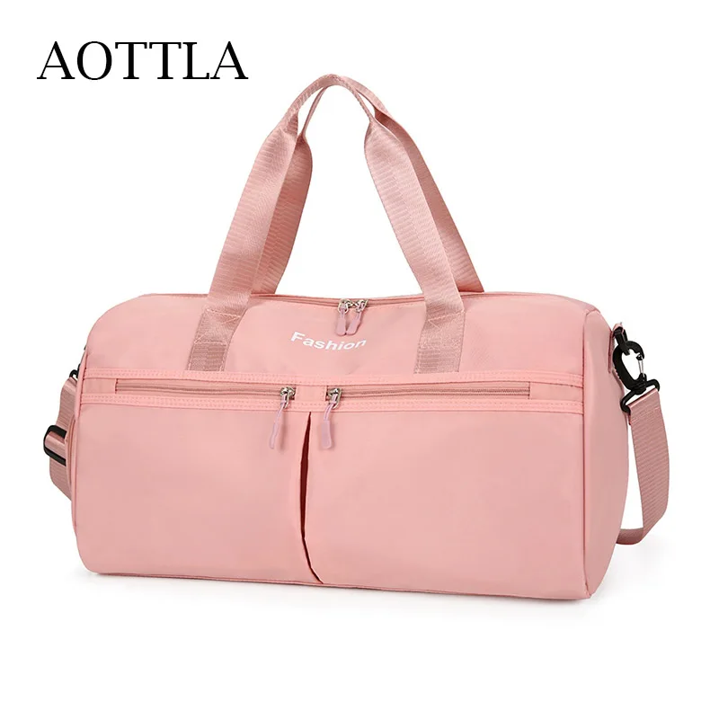 AOTTLA Waterproof Sports Fitness Bag Fashion Travel Bag Large Women Handbags Weekend Yoga Gym Bag Ladies Shoulder Crossbody Bag
AOTTLA Waterproof Sports Fitness Bag Fashion Travel Bag Large Women Handbags Weekend Yoga Gym Bag Ladies Shoulder Crossbody Bag