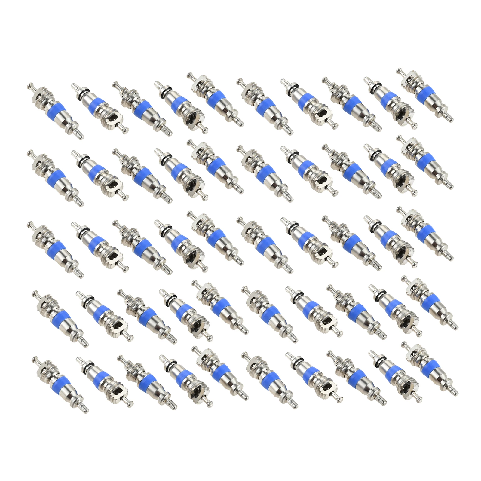 50 шт. комплект сердечников клапанов подходит для R410 R32 R22 высокого давления с уплотнением для автомобильного кондиционера, набор сердечников хладагента HVAC и клапана кондиционера
50 шт. комплект сердечников клапанов подходит для R410 R32 R22 высокого давления с уплотнением для автомобильного кондиционера, набор сердечников хладагента HVAC и клапана кондиционера