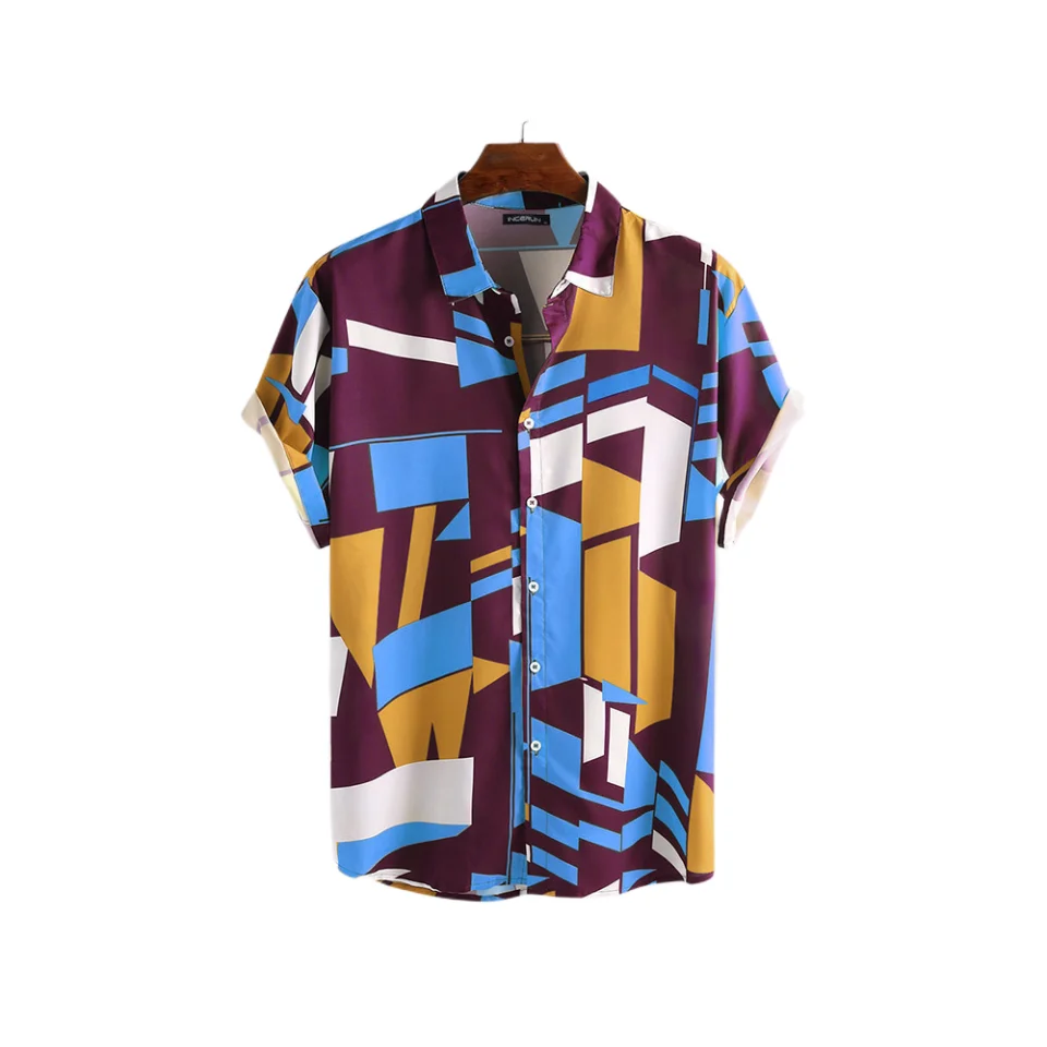 Men's Shirts Hawaiian Shirts 3D Plaid Printing Short Sleeve Top Single Breasted Summer Oversized Masculina Casual Camisas Dazn
Men's Shirts Hawaiian Shirts 3D Plaid Printing Short Sleeve Top Single Breasted Summer Oversized Masculina Casual Camisas Dazn