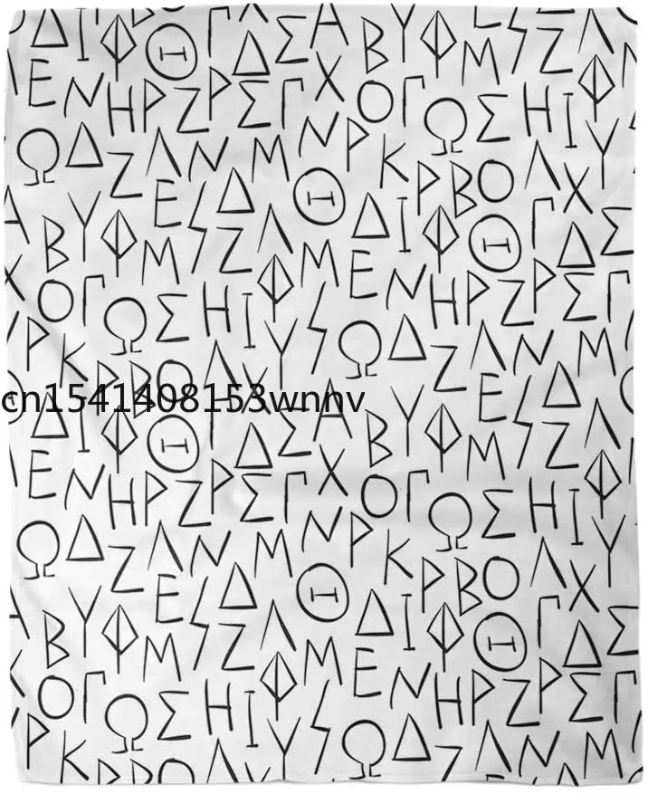 Flannel Throw Blanket Ancient Greek Letters History Greece Alphabet Historical Manuscript Sign Home Decorative Warm Cozy Blanket
Flannel Throw Blanket Ancient Greek Letters History Greece Alphabet Historical Manuscript Sign Home Decorative Warm Cozy Blanket