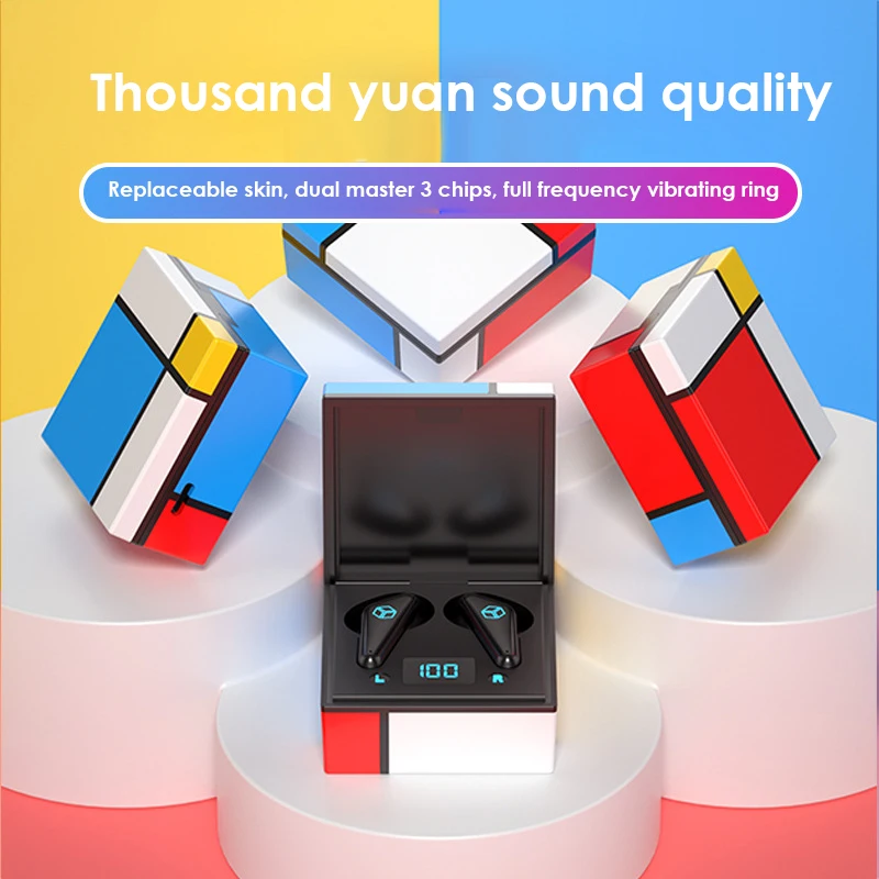 Sport Headsets Noise Reduction Game Headset Wireless Bluetooth Earphone Digital Display Long Battery Life Tws Headphones
Sport Headsets Noise Reduction Game Headset Wireless Bluetooth Earphone Digital Display Long Battery Life Tws Headphones