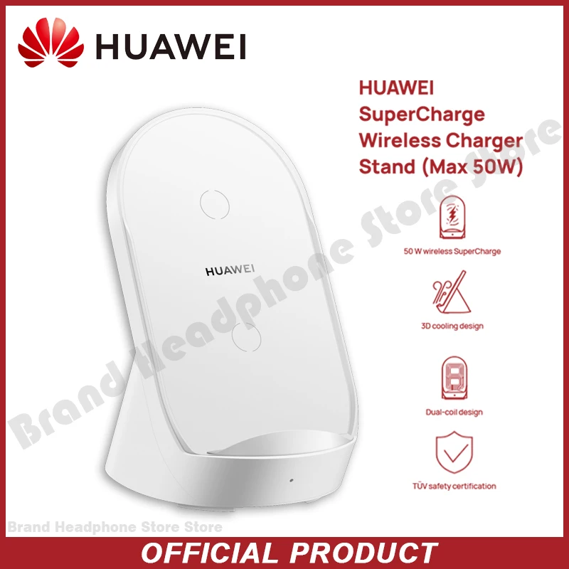 Original Huawei Wireless Charger Stand 50W Max Super Charge CP62R Wireless Fast Charger For Mate 40/40 pro P40 P40 Pro iphone
Original Huawei Wireless Charger Stand 50W Max Super Charge CP62R Wireless Fast Charger For Mate 40/40 pro P40 P40 Pro iphone