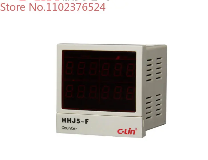 HHJ5-F special double-row digital display counter with total/component count AC220V
HHJ5-F special double-row digital display counter with total/component count AC220V