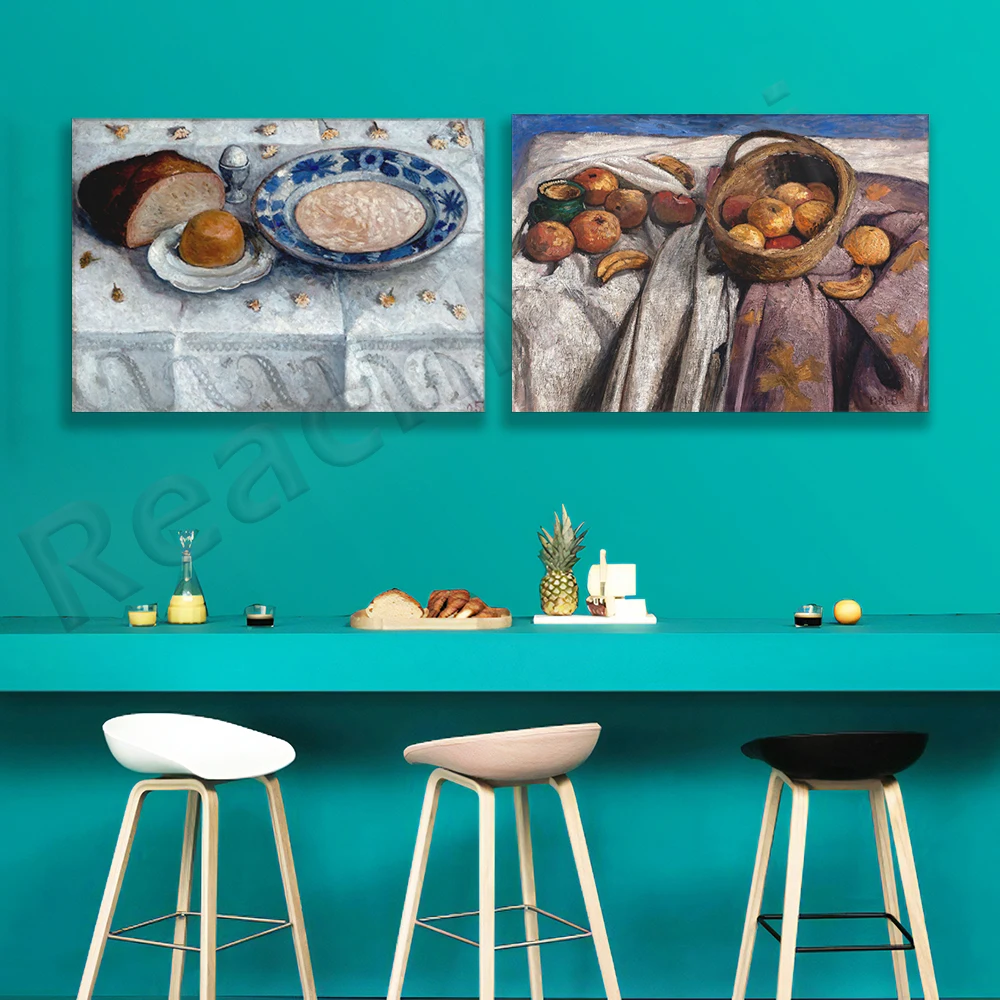 Paula Modersohn-Becker Poster Still Life with Apples and Bananas with Milk Soup 1905 German Painter Expressionist Medieval Gift
Paula Modersohn-Becker Poster Still Life with Apples and Bananas with Milk Soup 1905 German Painter Expressionist Medieval Gift