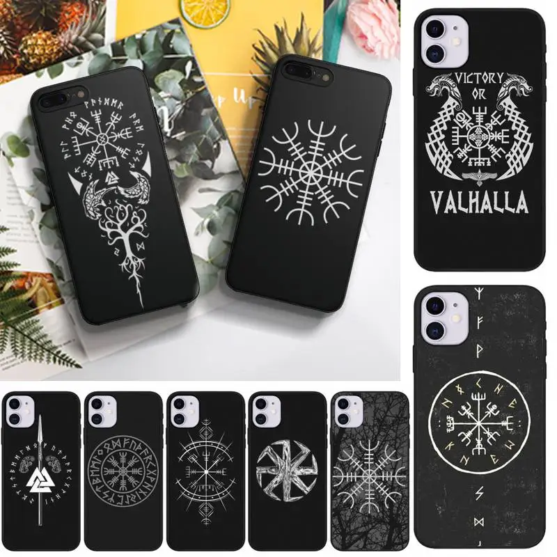 Viking Vegvisir Odin Nordic Phone Case Fundas Shell Cover For Iphone 6 6s 7 8 Plus Xr X Xs 11 12 13 Mini Pro Max
Viking Vegvisir Odin Nordic Phone Case Fundas Shell Cover For Iphone 6 6s 7 8 Plus Xr X Xs 11 12 13 Mini Pro Max
