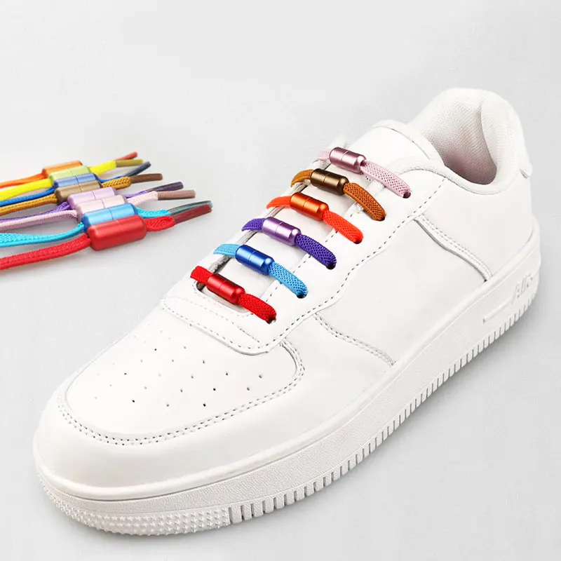 No Tie Shoelaces For Kids And Adult Shoelace For Sneakers Elastic Shoe Laces Semicircle Quick Lazy Laces Colorful Capsule Buckle
No Tie Shoelaces For Kids And Adult Shoelace For Sneakers Elastic Shoe Laces Semicircle Quick Lazy Laces Colorful Capsule Buckle