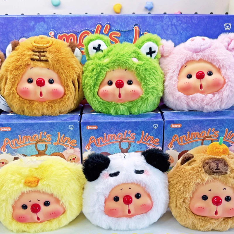 ЭТО Animal Line Serie Плюшевая слепая коробка Игрушка Kawaii Аниме Фигурка Caixa Caja Сумка