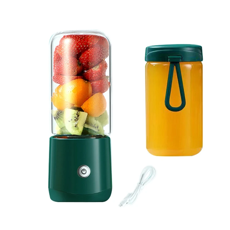 380ML Portable Blender Wireless Mini Juicer USB Electric Blender Fruit Juicer for Fruit and Vegetables Juicer Machine-A
380ML Portable Blender Wireless Mini Juicer USB Electric Blender Fruit Juicer for Fruit and Vegetables Juicer Machine-A