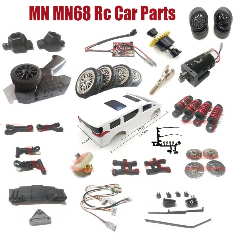 MN MODEL MN68 RC Drift Car Full Scale Circuit Board Automotive Steering Assembly Parts
MN MODEL MN68 RC Drift Car Full Scale Circuit Board Automotive Steering Assembly Parts