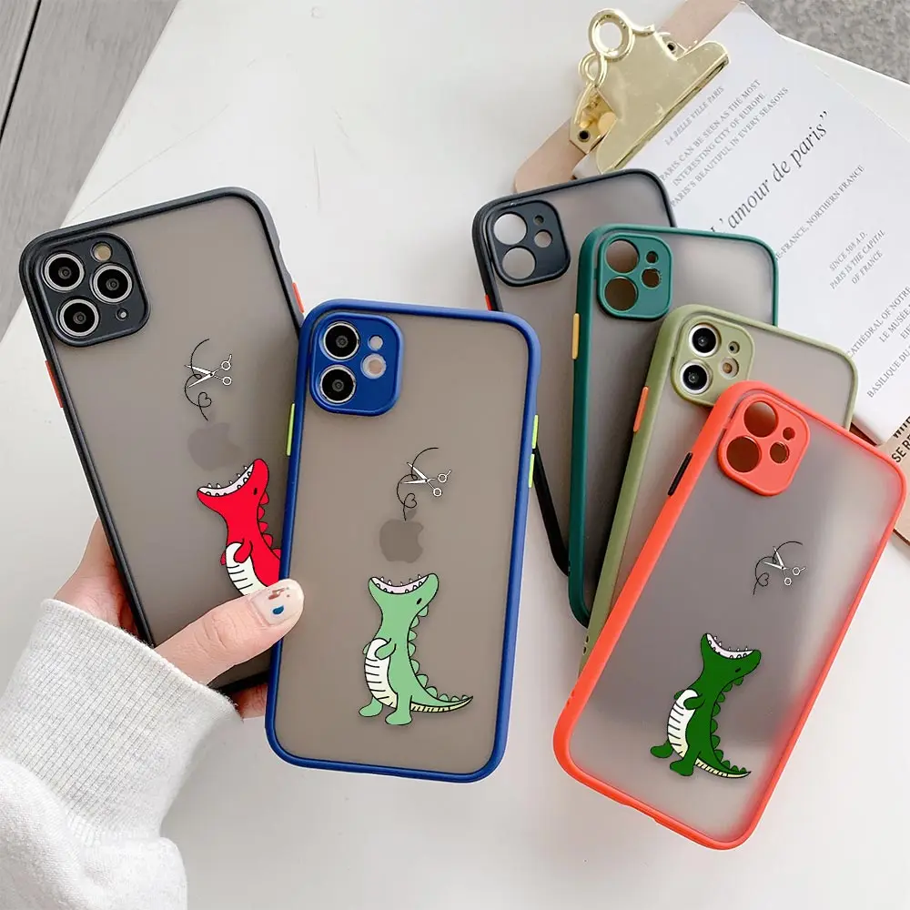 Ovely Little Animal Dinosaur Cartoon Matte Case For iPhone 14 13 12 11 XR X 8 7 Plus Pro XS Max Mini Feeling Cases Silicone
Ovely Little Animal Dinosaur Cartoon Matte Case For iPhone 14 13 12 11 XR X 8 7 Plus Pro XS Max Mini Feeling Cases Silicone