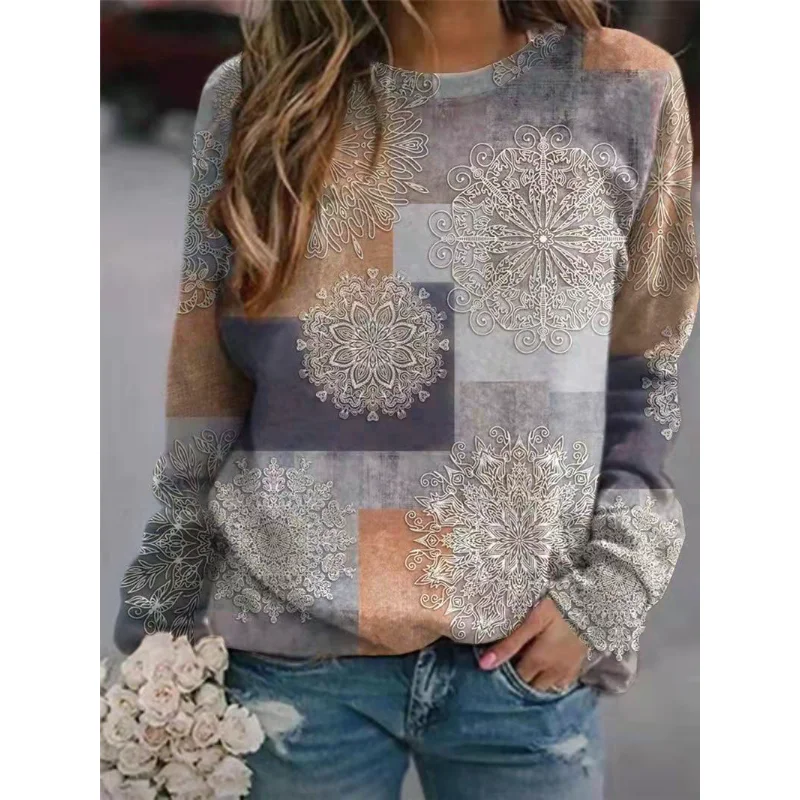 Women's Blouses Sports Print T-Shirts Crew Neck Sweatshirts Fashion Pullovers Women Fashion TopsTop
Women's Blouses Sports Print T-Shirts Crew Neck Sweatshirts Fashion Pullovers Women Fashion TopsTop