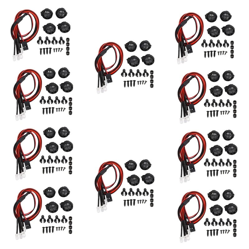 40Pcs 16MM LED White Light Cover Kit For 1 / 10TRX-4 RC Simulation Climbing Auto Parts Accessories
40Pcs 16MM LED White Light Cover Kit For 1 / 10TRX-4 RC Simulation Climbing Auto Parts Accessories