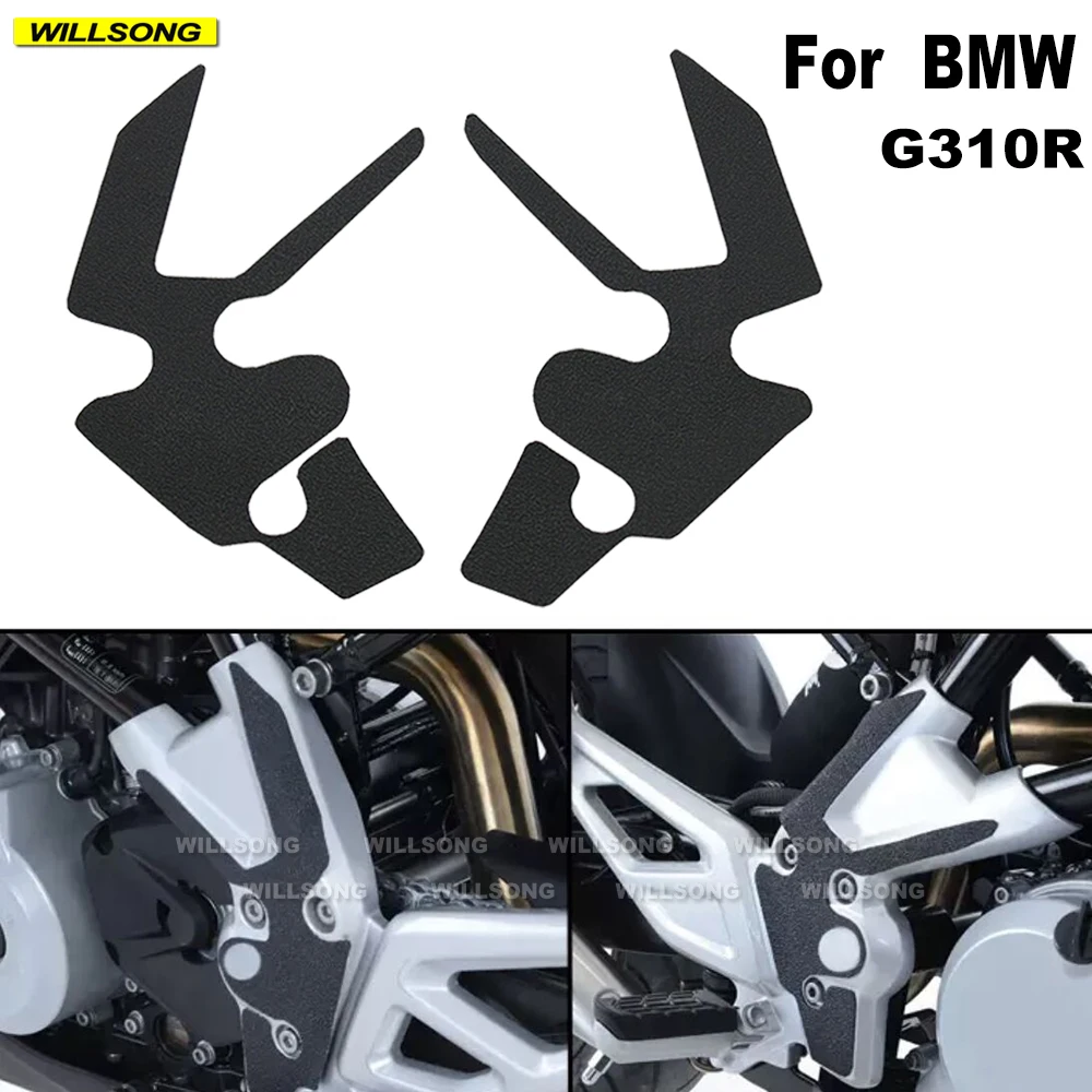For BMW G310R Leather Anti Slip Sticker Side Frame Pad Foot Heel Protector Motorcycle Accessories 
For BMW G310R Leather Anti Slip Sticker Side Frame Pad Foot Heel Protector Motorcycle Accessories