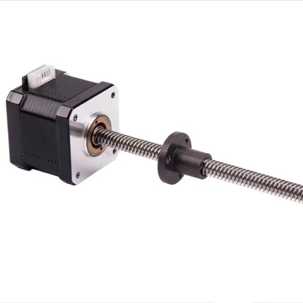 Samsr Nema 17 linear stepper motor 42mm T8*8 external linear hybrid lead screw stepper motor LE174S-T0808-50-AR3-S-065
Samsr Nema 17 linear stepper motor 42mm T8*8 external linear hybrid lead screw stepper motor LE174S-T0808-50-AR3-S-065
