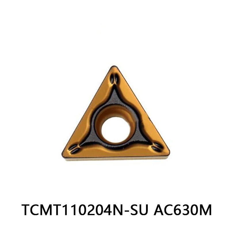 Original 10pcs TCMT110204 TCMT110204N-SU AC630M TCMT 110204 Carbide Inserts Lathe Tools TCMT110204N Turning Tool CNC Cutter
Original 10pcs TCMT110204 TCMT110204N-SU AC630M TCMT 110204 Carbide Inserts Lathe Tools TCMT110204N Turning Tool CNC Cutter