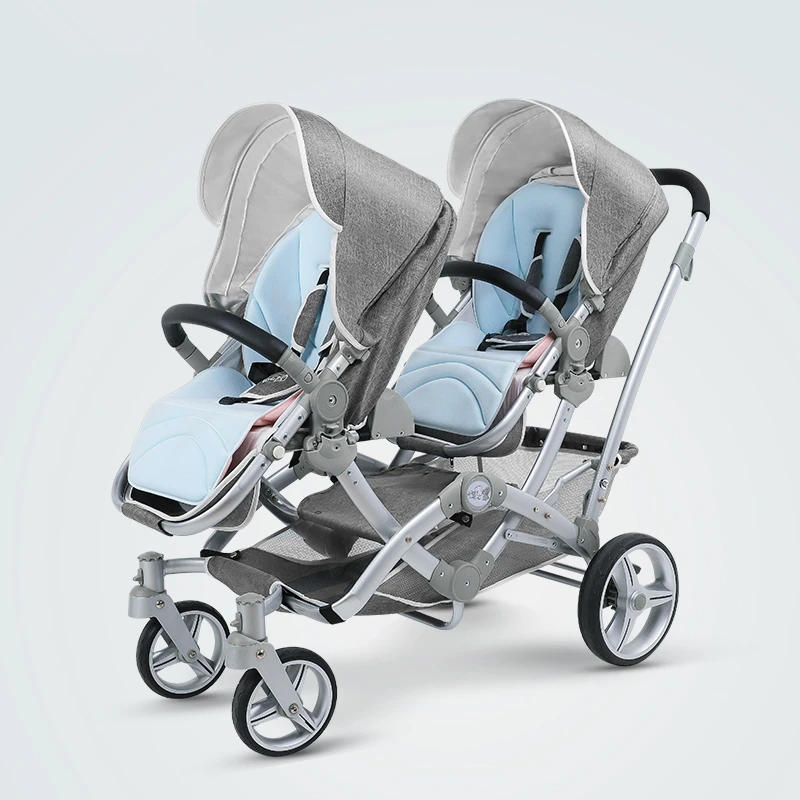 Twin Baby Stroller 3 in 1 Luxury High Landscape Baby Stroller for Twins Multifunctional Adjustable Twin Stroller Double Pram
Twin Baby Stroller 3 in 1 Luxury High Landscape Baby Stroller for Twins Multifunctional Adjustable Twin Stroller Double Pram