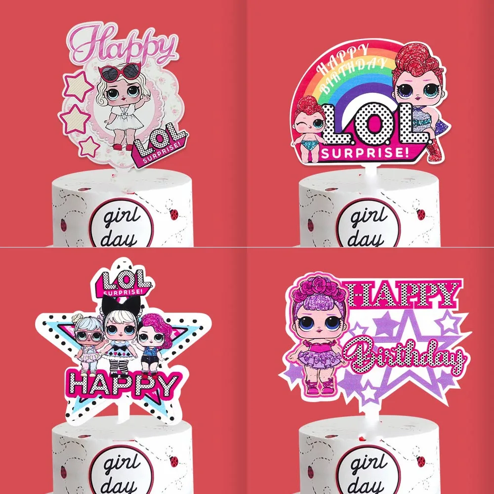 Girl LoOl Theme Surprise Acrylic Cake Topper Birthday Party Supplies Baby Shower DIY Baking Cake Decoration Wedding Home Decor
Girl LoOl Theme Surprise Acrylic Cake Topper Birthday Party Supplies Baby Shower DIY Baking Cake Decoration Wedding Home Decor