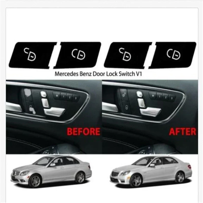 Наклейки для Mercedes-Benz W204 C300 2007-2014, наклейки для ремонта кнопок дверного замка, наклейки для ремонта уродливых кнопок, материал для ремонта
Наклейки для Mercedes-Benz W204 C300 2007-2014, наклейки для ремонта кнопок дверного замка, наклейки для ремонта уродливых кнопок, материал для ремонта