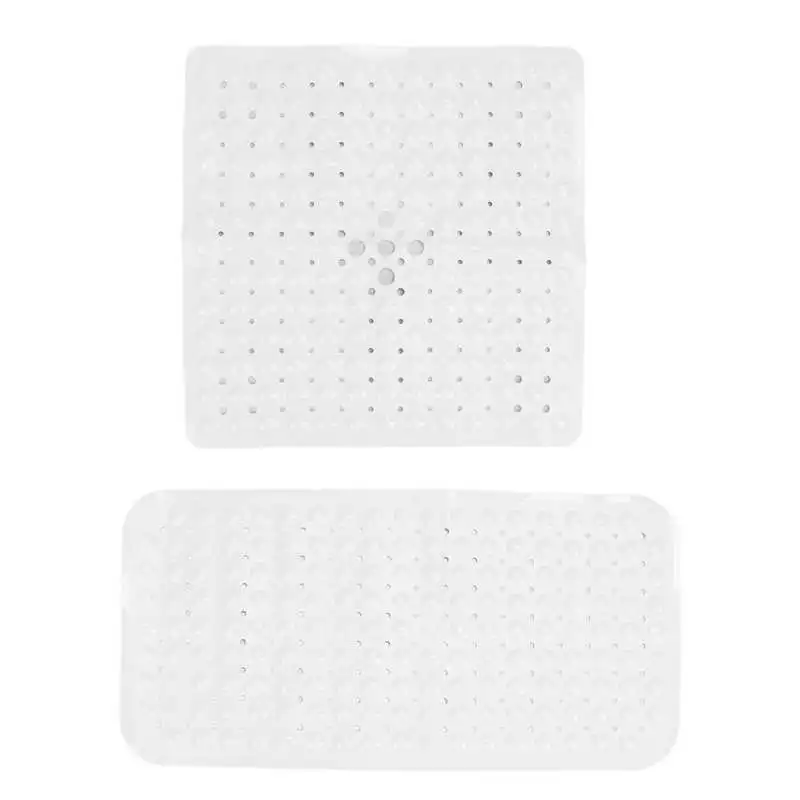 Bathtub Shower Mats Durable Shower Floors Mat White Soft PVC for Bathroom for Old Man
Bathtub Shower Mats Durable Shower Floors Mat White Soft PVC for Bathroom for Old Man