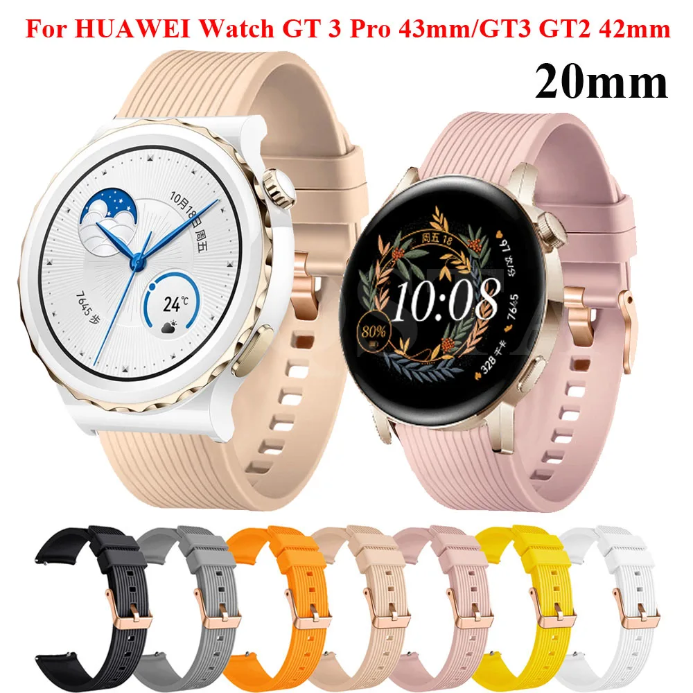 Ремешок силиконовый для фитнес-трекера Huawei Watch 2 Sport/GT2/GT3 42 мм, сменный Браслет для смарт-часов GT 3 Pro 43 мм
Ремешок силиконовый для фитнес-трекера Huawei Watch 2 Sport/GT2/GT3 42 мм, сменный Браслет для смарт-часов GT 3 Pro 43 мм