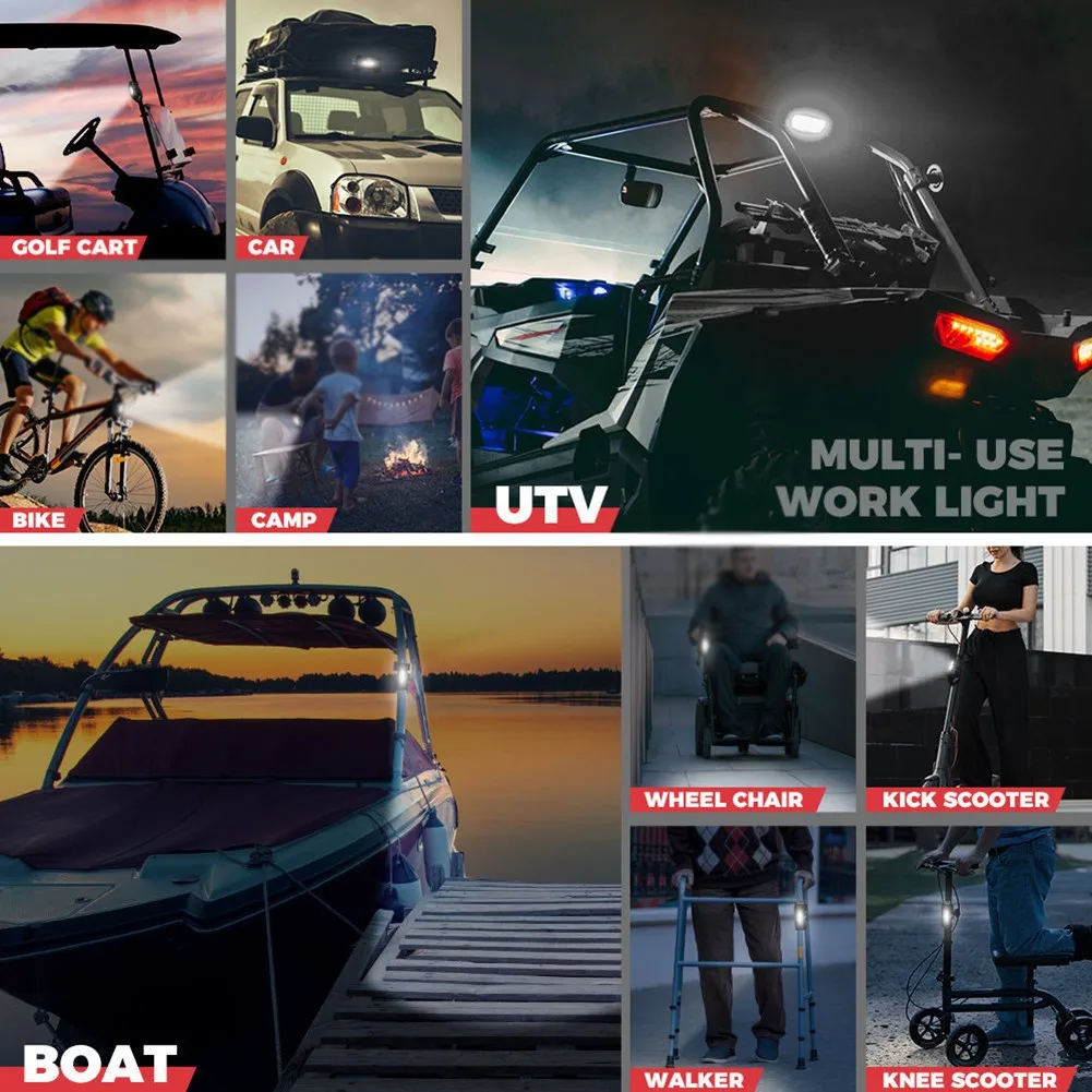 1pc Roll Bar Mount Dome Light LED Lights Reading Work Lamp USB Charging For UTV ATV Polaris RZR Golf Cart RV Camper Motorhome
1pc Roll Bar Mount Dome Light LED Lights Reading Work Lamp USB Charging For UTV ATV Polaris RZR Golf Cart RV Camper Motorhome