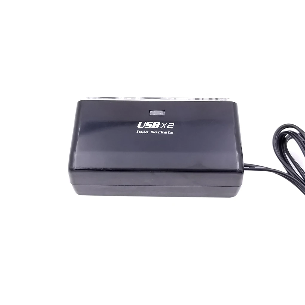 Dual USB Port Car Charger 70cm Charging Line Power Adapter ABS Auto Charging Station
Dual USB Port Car Charger 70cm Charging Line Power Adapter ABS Auto Charging Station