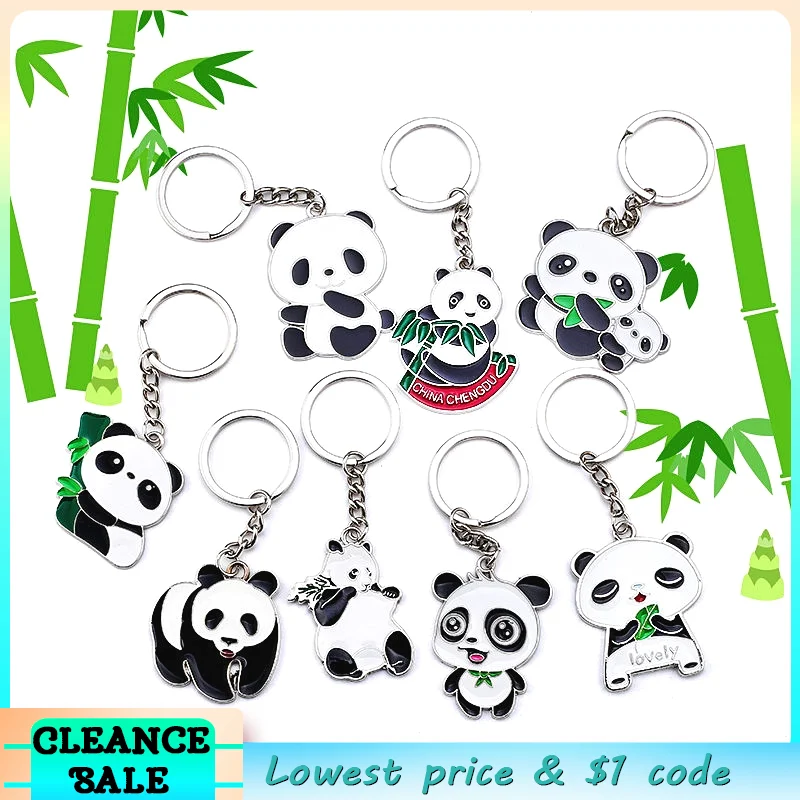 A pair Panda Key chain Cute Metal jewelry Animal Panda Keychain for Bags Car Key Rings pendant accessories kids Gift
A pair Panda Key chain Cute Metal jewelry Animal Panda Keychain for Bags Car Key Rings pendant accessories kids Gift