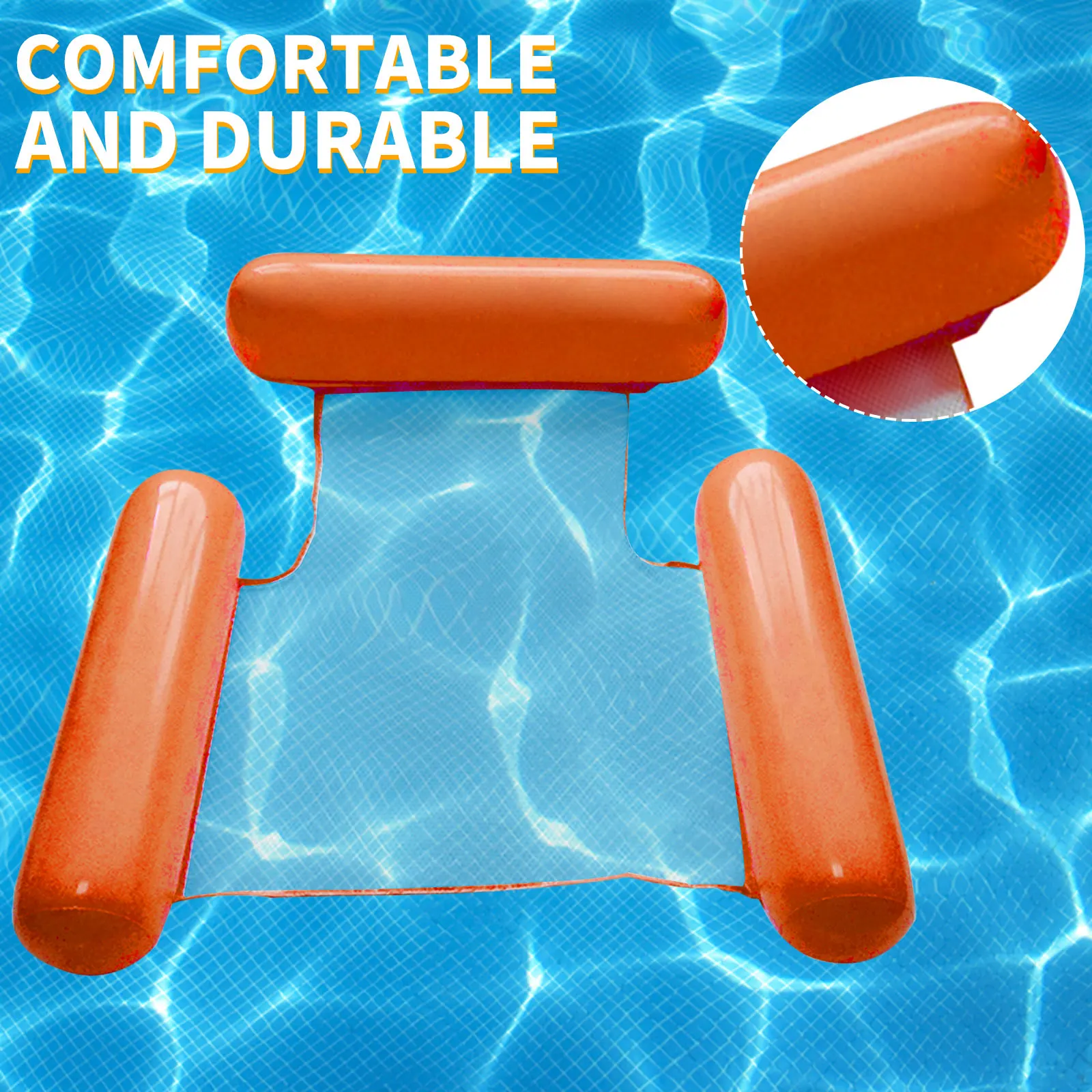 Summer Inflatable Floating Pool Row Swimming Pool Water Hammock Air Mattresses Pool Bed Beach Water Sports Lounger Chair
Summer Inflatable Floating Pool Row Swimming Pool Water Hammock Air Mattresses Pool Bed Beach Water Sports Lounger Chair