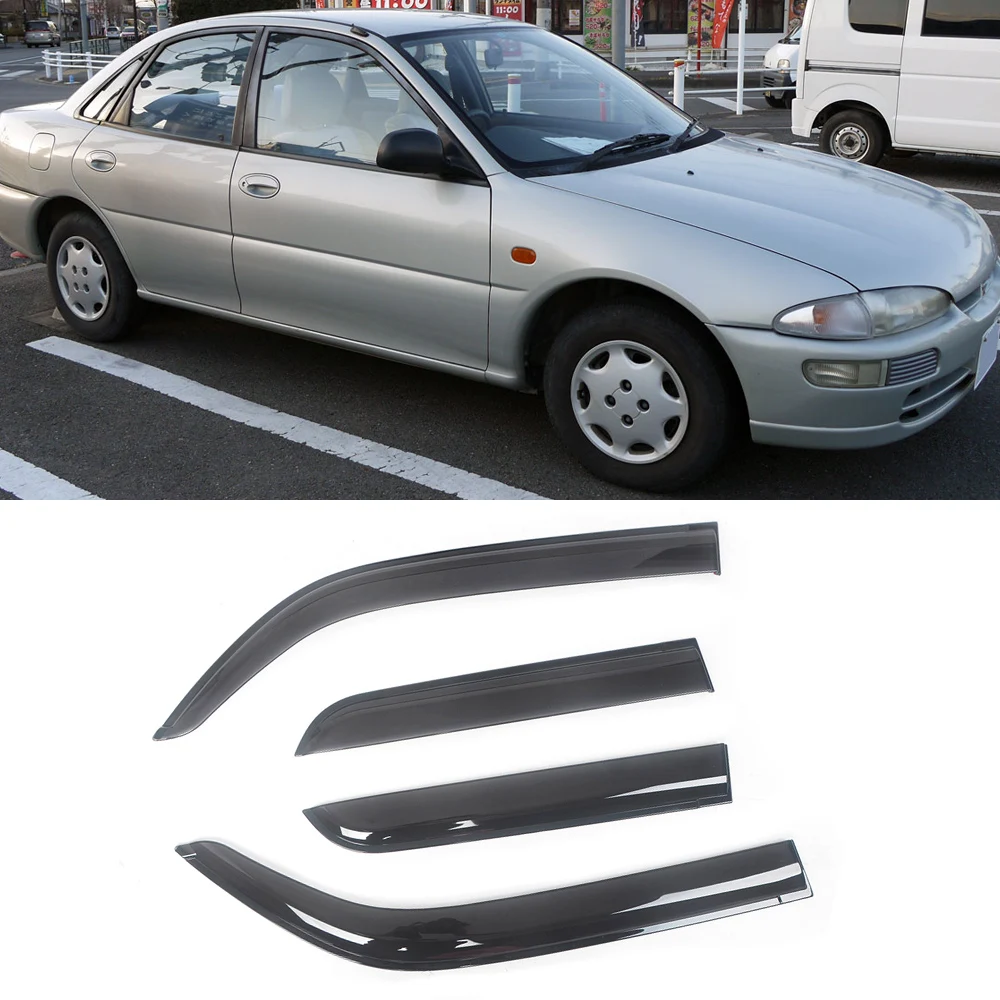 For Mitsubishi Mirage 1992-2016 Auto Black Tinted Car Side Window Visor Guard Vent Awnings Shelters Rain Guard Door Ventvisor
For Mitsubishi Mirage 1992-2016 Auto Black Tinted Car Side Window Visor Guard Vent Awnings Shelters Rain Guard Door Ventvisor