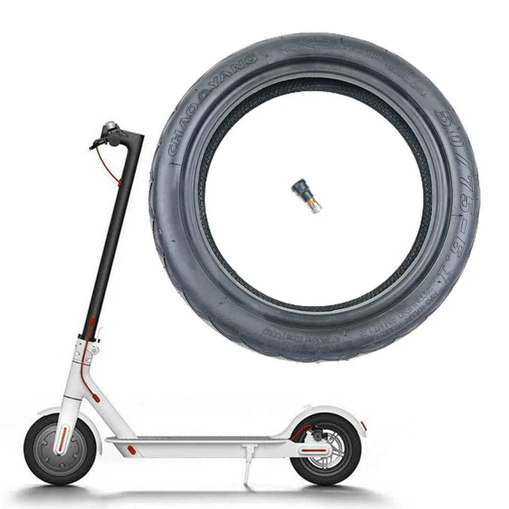 8.5 Inch 8 1/2*2 Electric Scooter Tyre 50/75-6.1 Tubeless Tire With Gas Nozzle For X Iao*Mi M365 Scooter Replacement Parts
8.5 Inch 8 1/2*2 Electric Scooter Tyre 50/75-6.1 Tubeless Tire With Gas Nozzle For X Iao*Mi M365 Scooter Replacement Parts