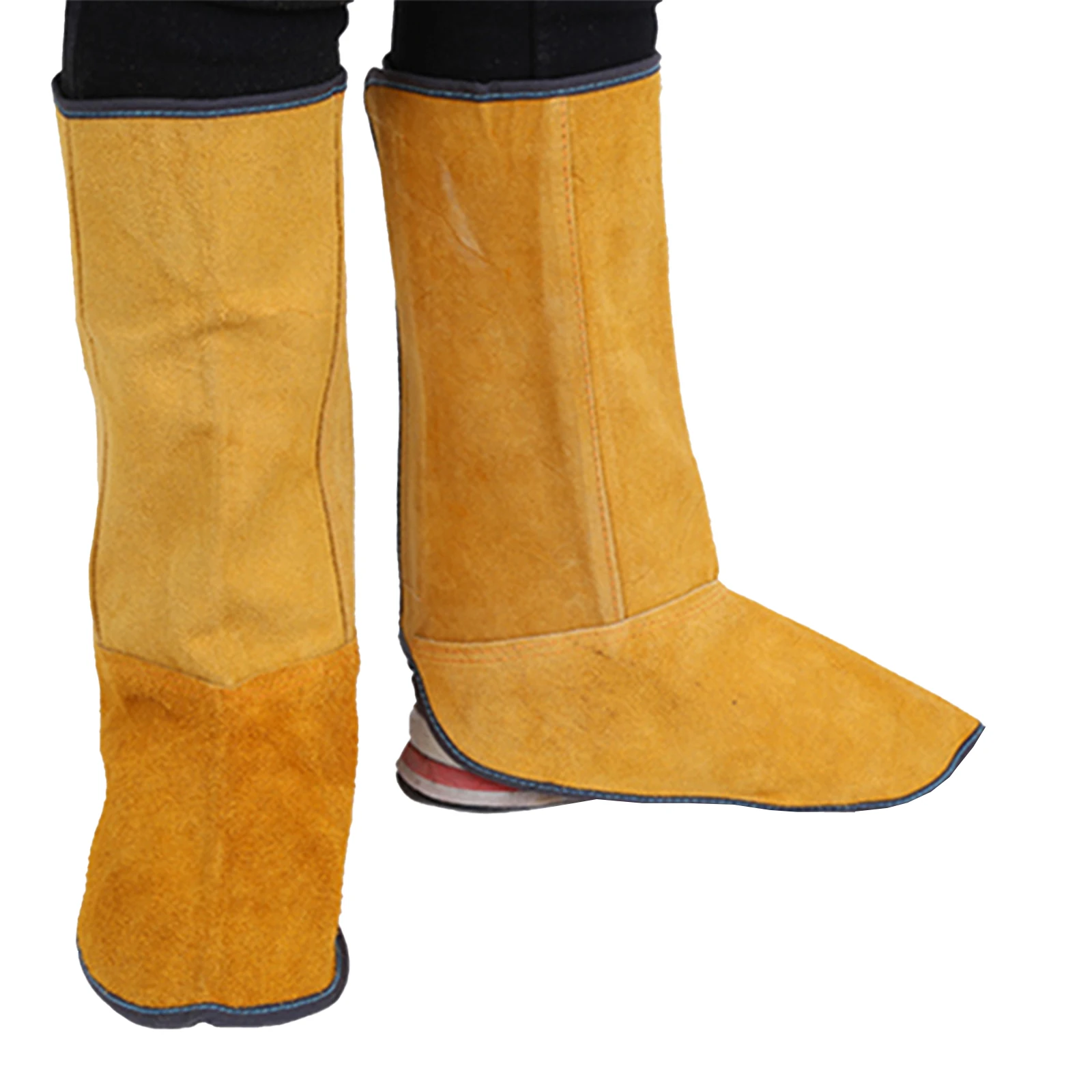 1 Pair Shoe Cover Leather Welding Spats Feet Cover Heat Resistant Protectors Gaiter Working Tool Protection Safety Work
1 Pair Shoe Cover Leather Welding Spats Feet Cover Heat Resistant Protectors Gaiter Working Tool Protection Safety Work