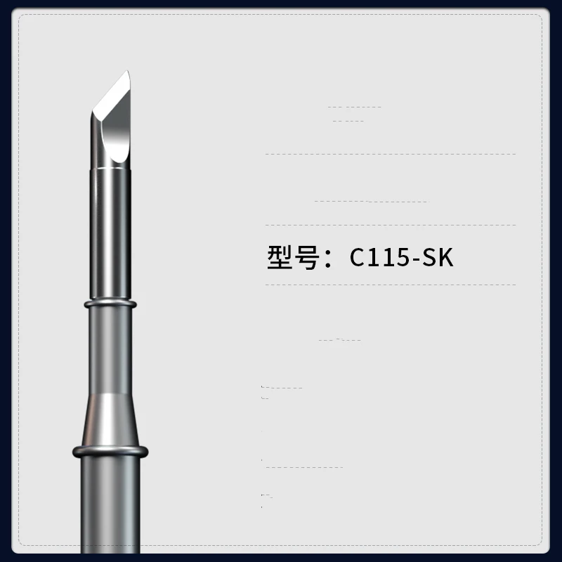 Наконечник паяльника MECHANIC C115, универсальная ручка nano-level 115, быстрая теплопроводность и легкая лужения, подходит для поверхностного монтажа
Наконечник паяльника MECHANIC C115, универсальная ручка nano-level 115, быстрая теплопроводность и легкая лужения, подходит для поверхностного монтажа