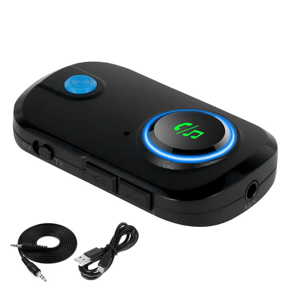 Bluetooth 5,0 приемник передатчика 2 в 1 беспроводной аудио адаптер AptX низкая задержка Bluetooth аудио адаптер 3,5 мм Aux Bluetooth
Bluetooth 5,0 приемник передатчика 2 в 1 беспроводной аудио адаптер AptX низкая задержка Bluetooth аудио адаптер 3,5 мм Aux Bluetooth